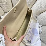 Kitlife Chanel 26P Horizontal Coco Handle Bag Beige 32cm - 3