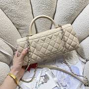 Kitlife Chanel 26P Horizontal Coco Handle Bag Beige 32cm - 2
