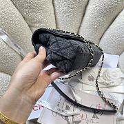 Kitlife Chanel 26P Horizontal Coco Handle Bag Black Denim 32cm - 2