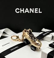 Kitlife Channel Gold Roller Skate Charm - 1