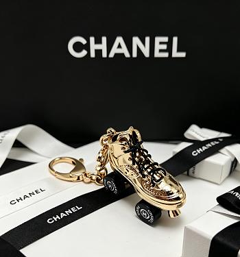 Kitlife Channel Gold Roller Skate Charm