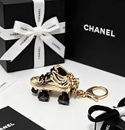 Kitlife Channel Gold Roller Skate Charm - 6