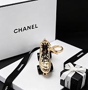 Kitlife Channel Gold Roller Skate Charm - 4