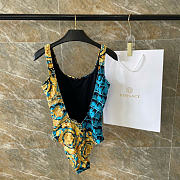 Kitlife Versace Swimsuit Blue & Yellow  - 6