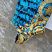 Kitlife Versace Swimsuit Blue & Yellow  - 2