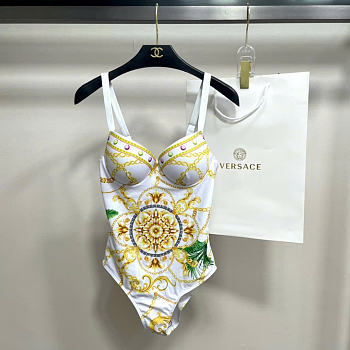 Kitlife Versace Bikini White & Yellow