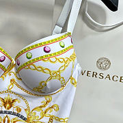 Kitlife Versace Bikini White & Yellow - 5