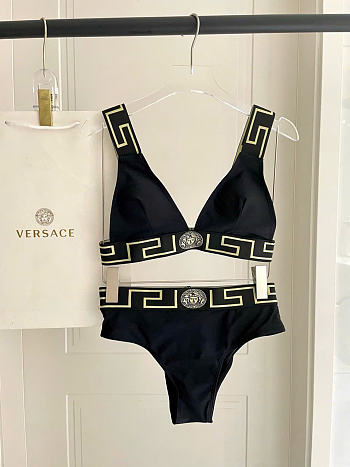 Kilife Versace Bikini Black