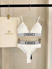 Kitlife Versace Bikini White   - 1