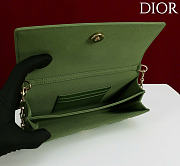 Kitlife Dior Miss Embroidered Beaded Bag Green 21x11.5x4cm  - 4