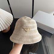Kitlife Prada Bucket Hat in Brown / Black / White / Beige - 5