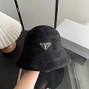 Kitlife Prada Bucket Hat in Brown / Black / White / Beige - 4