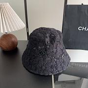 Kitlife Chanel Lace Bucket Hat in Black / White - 5