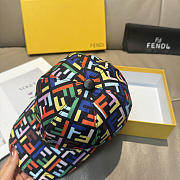 Kitlife Fendi Baseball Cap Black & Multicolor - 3