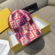 Kitlife Fendi Baseball Cap Pink & Multicolor  - 1