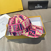Kitlife Fendi Baseball Cap Pink & Multicolor  - 6