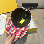 Kitlife Fendi Baseball Cap Pink & Multicolor  - 4