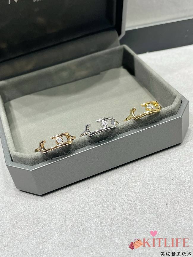 Kitlife Messika Move Addiction Diamond Ring in Gold / Silver / Rose Gold - 1