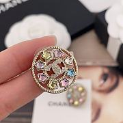 Kitlife Chanel Star Crystal Multicolor Earrings - 4