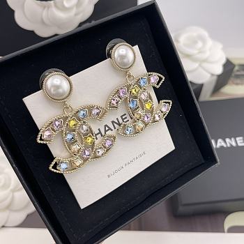 Kitlife Chanel Star-Shaped Crystal Earrings