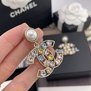Kitlife Chanel Star-Shaped Crystal Earrings - 3
