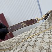 Kitlife Gucci Brera Medium Crossbody Bag Beige & Brown GG Canvas 866938 33x27x15cm  - 4
