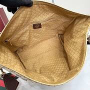 Kitlife Gucci Brera Medium Crossbody Bag Beige & Brown GG Canvas 866938 33x27x15cm  - 2