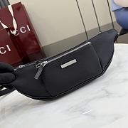 Kitlife Gucci Tag Small Belt Bag Black A00230 Waist 20x10.5x2.5cm  - 1