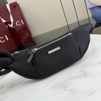 Kitlife Gucci Tag Small Belt Bag Black A00230 Waist 20x10.5x2.5cm 