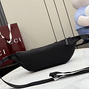 Kitlife Gucci Tag Small Belt Bag Black A00230 Waist 20x10.5x2.5cm  - 5