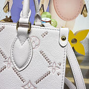 Kitlife Louis Vuitton Onthego PM Bag Cream & Pink M28528 25x11.5x19cm - 3