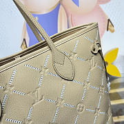 Kitlife Louis Vuitton Neverfull MM Bag Apricot M29486 47x14x28cm - 3