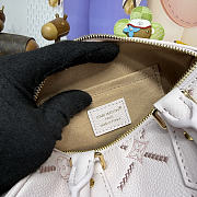 Kitlife Louis Vuitton Speedy Bandoulière 20 Bag Cream & Pink M28529 20.5x12x13.5cm - 2