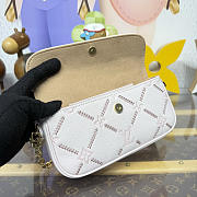 Kitlife Louis Vuitton Wallet On Chain Ivy Cream & Pink M29502 23.5x4.3x12cm - 3