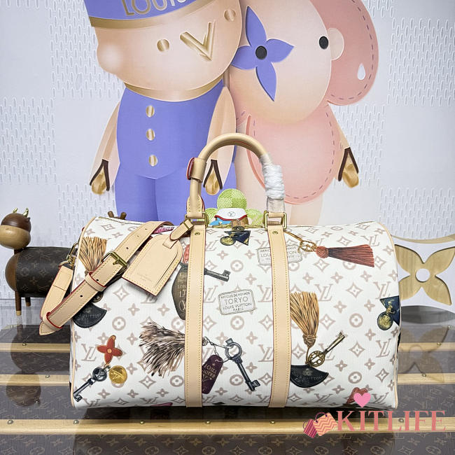 Kitlife Louis Vuitton Keepall Bandoulière 45 Bag Flight Mode M28780 45x27x20cm - 1