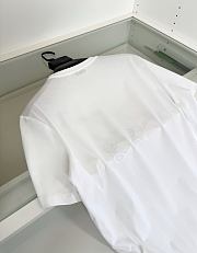 Kitlife Loewe Crew Neck Short-sleeved T-shirt White - 3