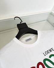 Kitlife Loewe Crew Neck Short-sleeved T-shirt White - 5