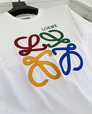 Kitlife Loewe Crew Neck Short-sleeved T-shirt White - 6