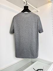Kitlife Loewe Crew Neck Short-sleeved T-shirt Grey - 5