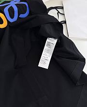 Kitlife Loewe Crew Neck Short-sleeved T-shirt Black - 2