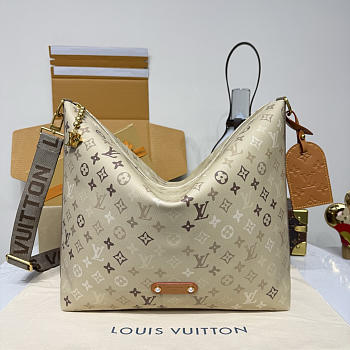 Kitlife Louis Vuitton Vagabond Hobo Bag Beige M26931 38x35x12cm 