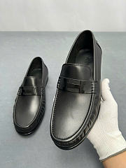 Kitlife Hermes Destin Loafers Black With Black Hardware  - 5