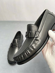 Kitlife Hermes Destin Loafers Black With Black Hardware  - 4