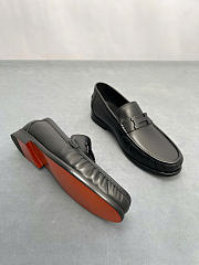 Kitlife Hermes Destin Loafers Black With Black Hardware  - 3