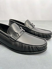 Kitlife Hermes Destin Loafers Black With Black Hardware  - 2