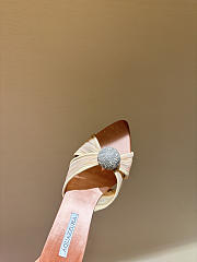 Kitlife Aquazzura 85mm Mystery Sandals Beige - 6