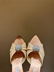 Kitlife Aquazzura 85mm Mystery Sandals Beige - 2