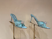Kitlife Aquazzura 85mm Mystery Sandals Blue - 1