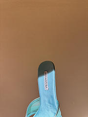 Kitlife Aquazzura 85mm Mystery Sandals Blue - 4
