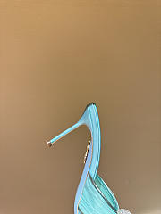 Kitlife Aquazzura 85mm Mystery Sandals Blue - 3